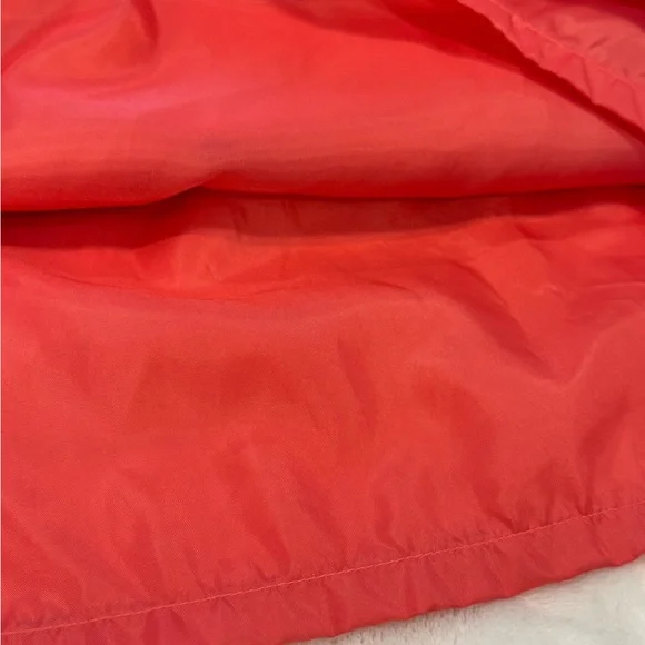 Forever 21 Vibrant Coral sleeveless midi dress scoop neck pleated waist plus 2X - Picture 5 of 11